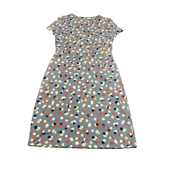 Boden Emory Jersey Dress, Periwinkle Blue Fallen Blossom, Size 6R, Pre-Owned - Picture 11 of 14